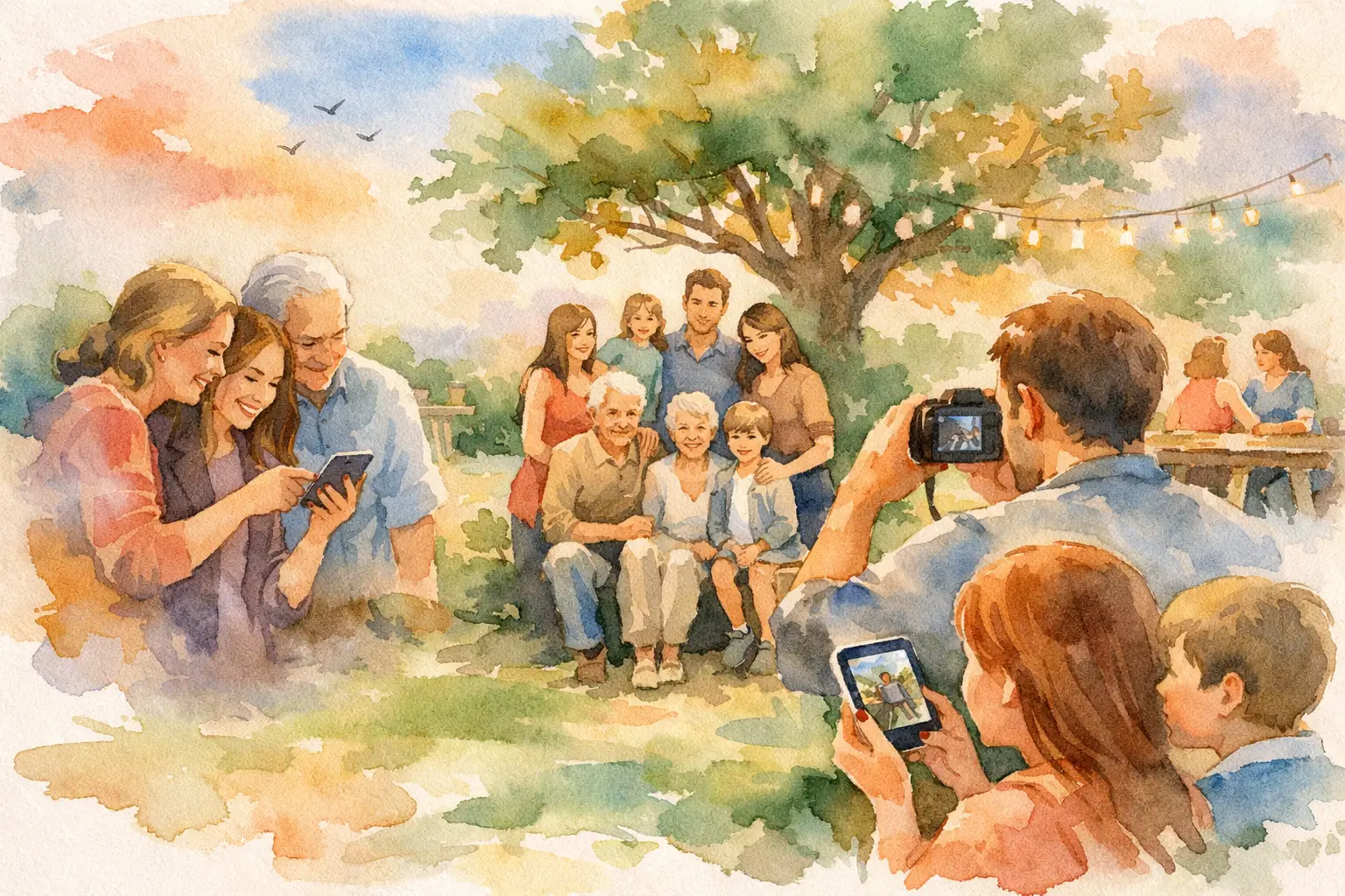 Family Reunion Photo Sharing That Works