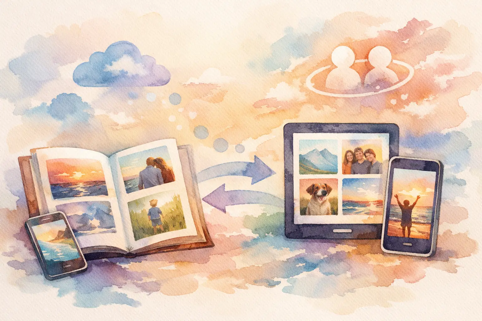 How Does a Shared Photo Album Work?
