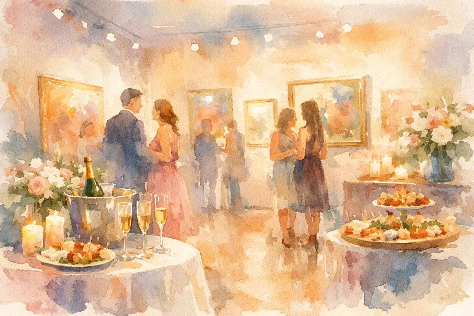 Private Party Gallery Setup Guide Guests Use
