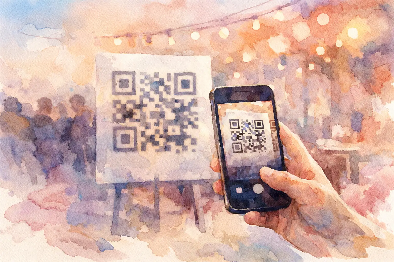 QR Code Photo Capture for Better Events