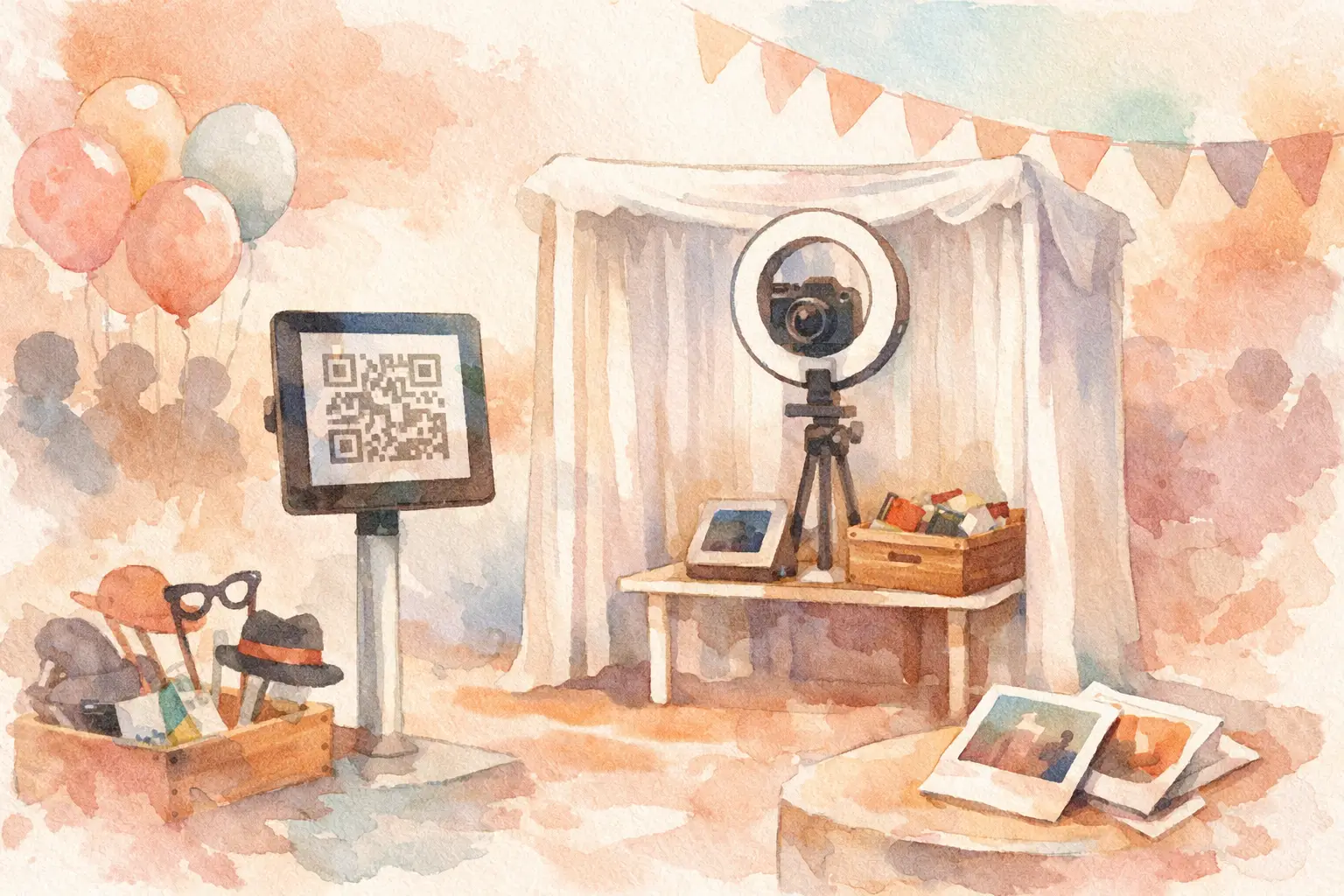 How to Build QR Photo Booth That Guests Use