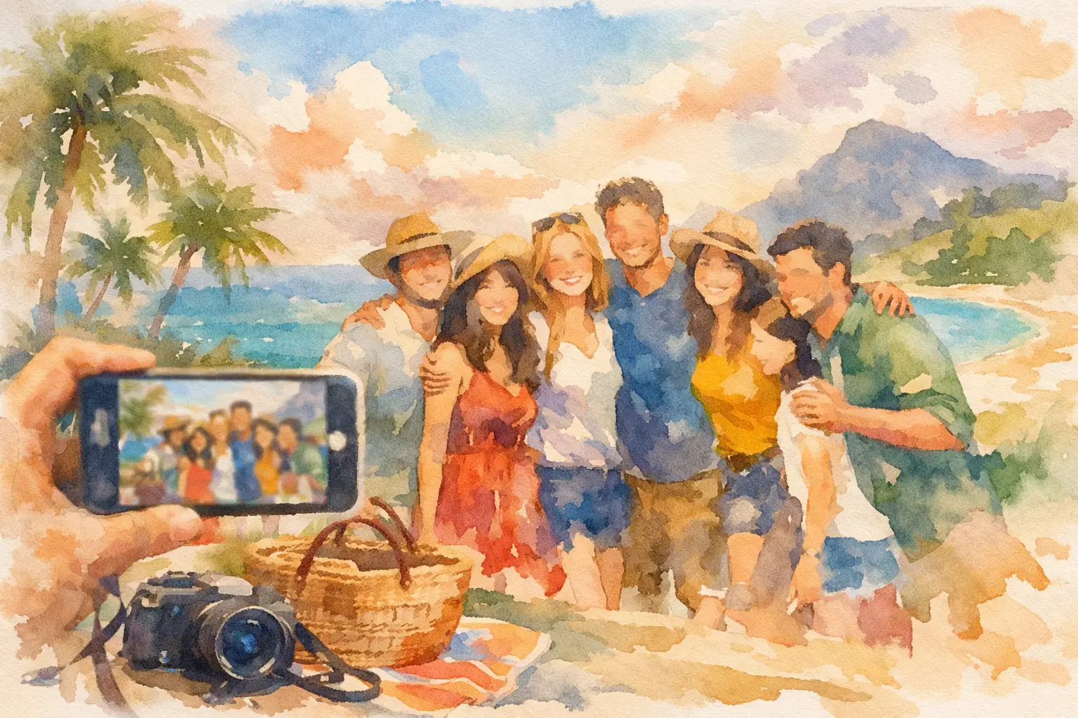 Vacation Group Photo Organizer That Works