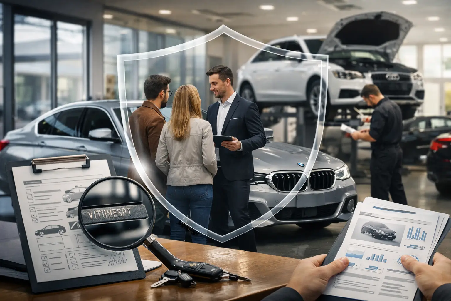 La trasparenza del concessionario protegge gli acquirenti di auto usate
