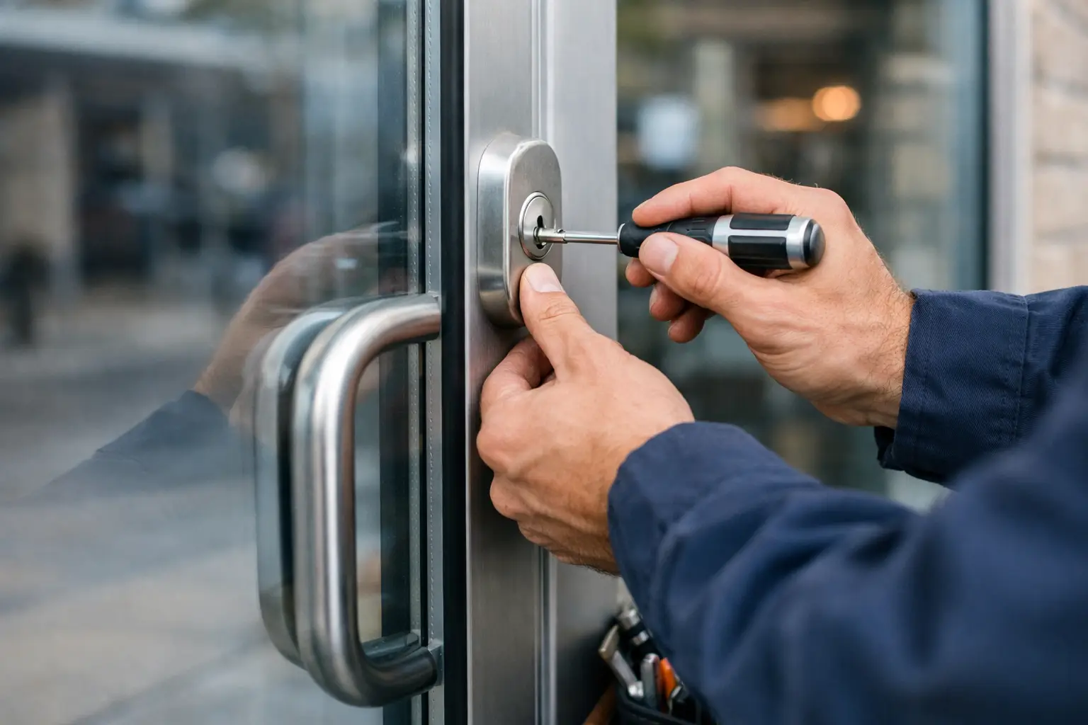 Storefront Door Lock Repair for BC Businesses
