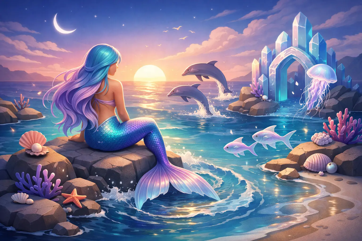Mermaid Spirit Companions: Signs and Sacred Tides