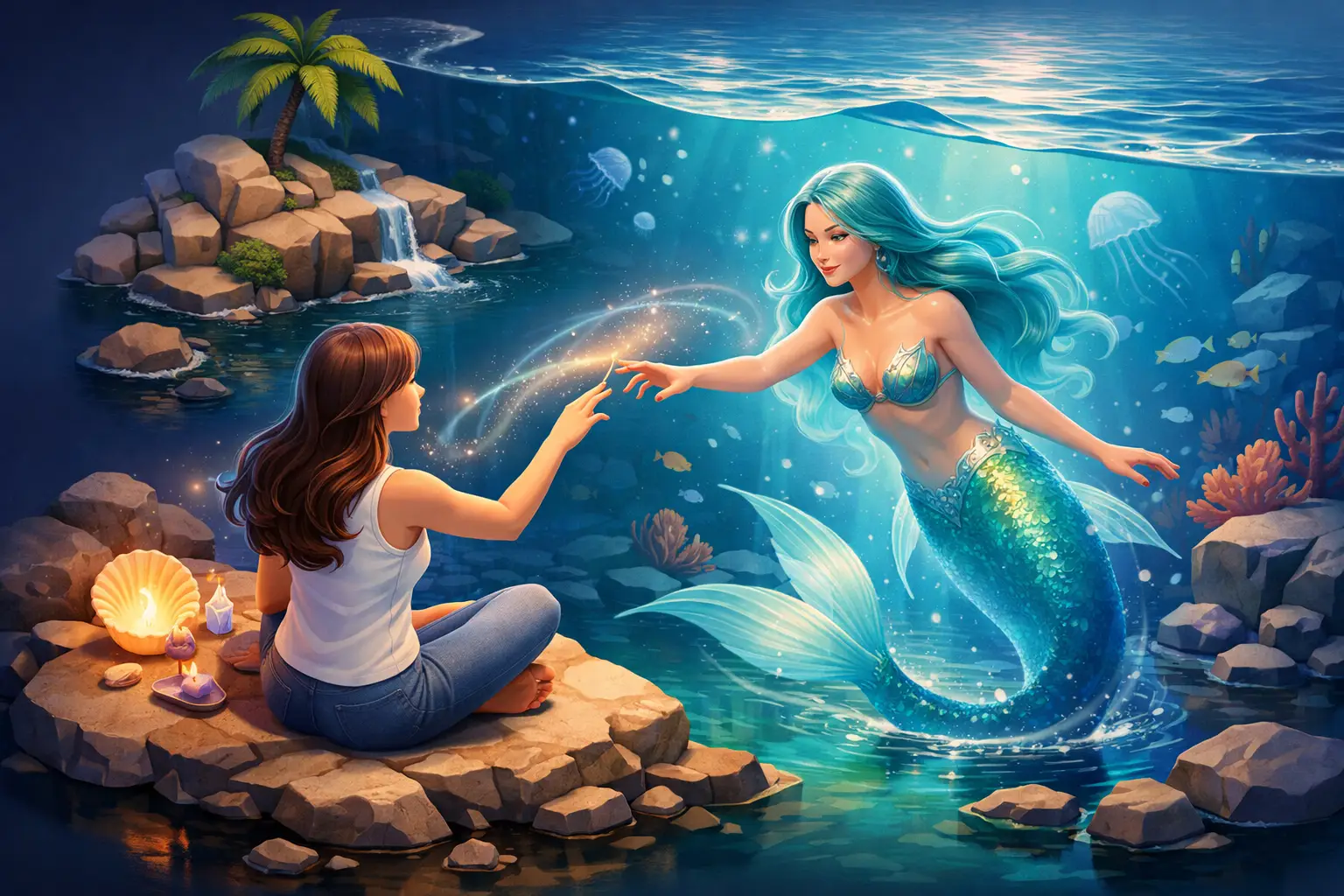 Mermaid Spirit Companions: Signs and Connection