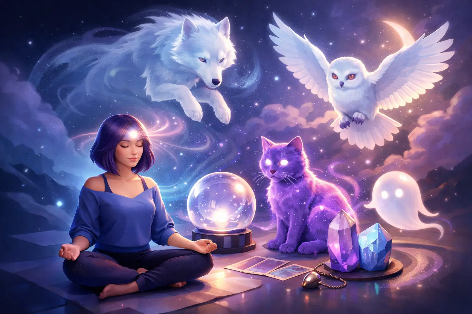 Best Spirit Companion for Psychic Abilities