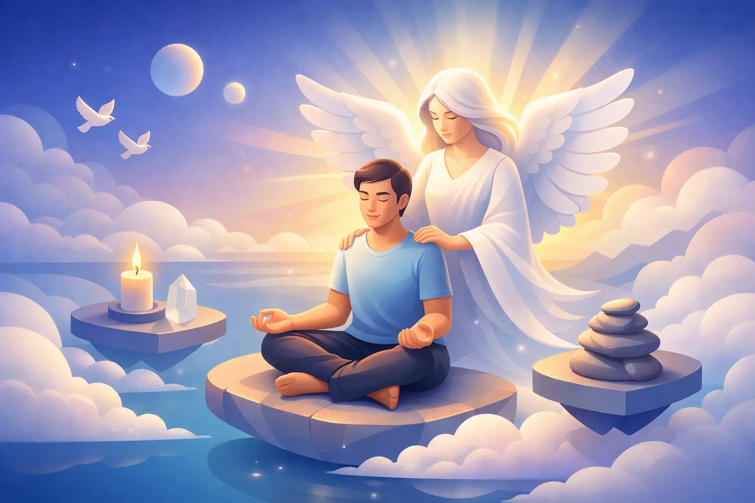 Angel Spirit Companion for Guidance and Peace