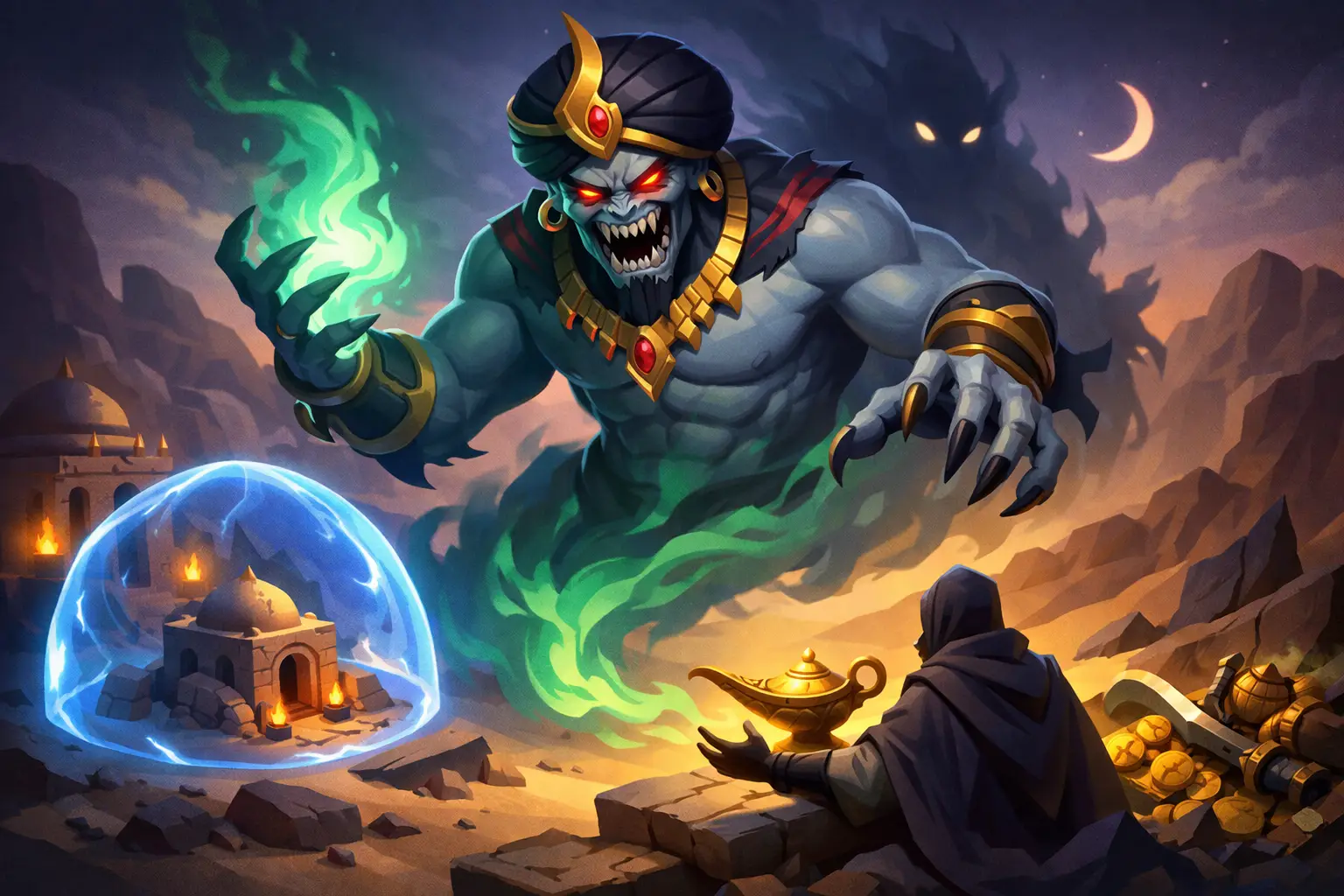 Ghul Djinn: Protection, Power, and Presence