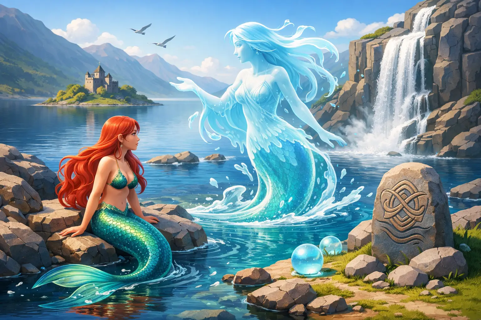 The Ceasg Spirit and Scottish Water Magic