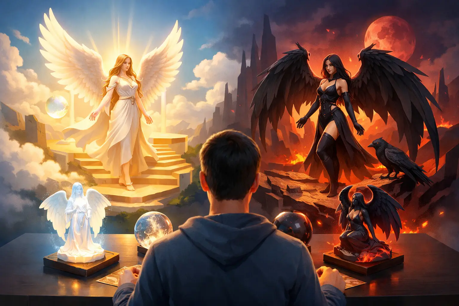 Choosing Your Fallen Angel Spirit Companion