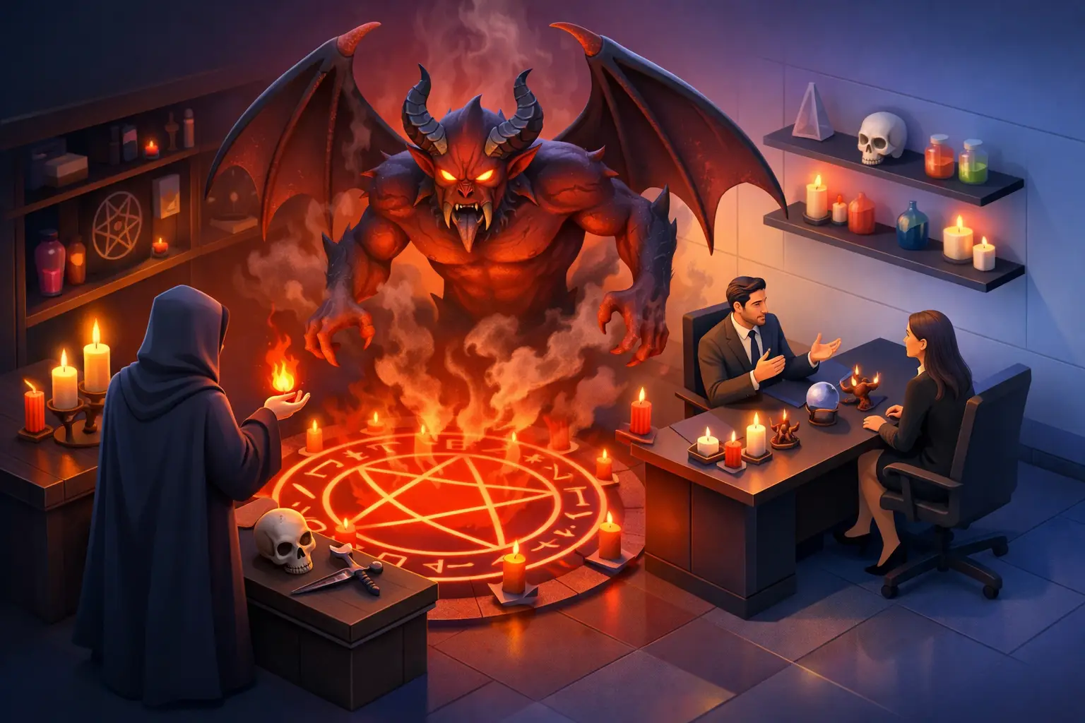 What a Demon Conjuration Service Really Does