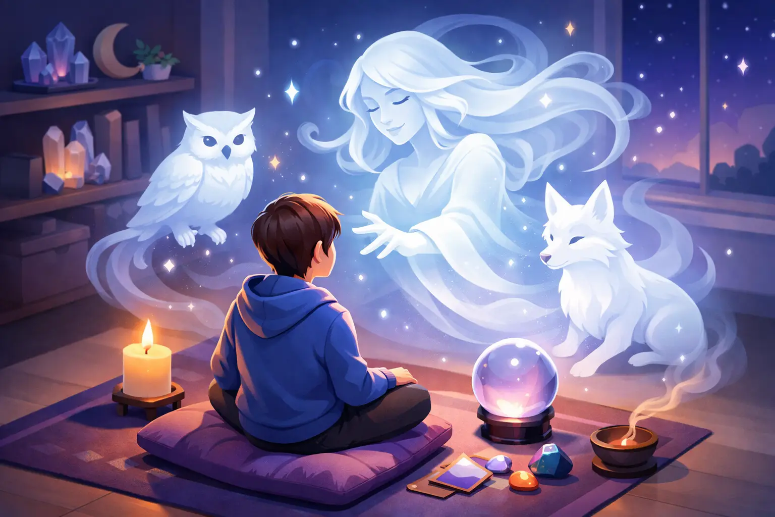 What Is a White Arts Spirit Companion?