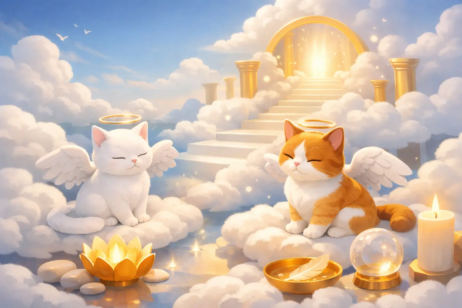 Heaven Cat Companions for Gentle Spiritual Work
