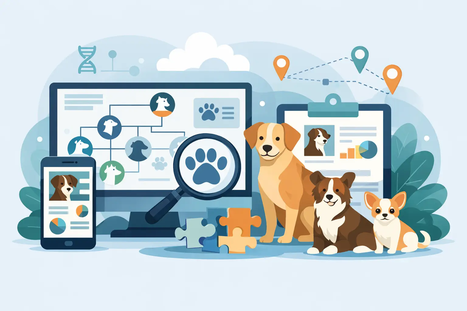 Dog Pedigree Tracking Software That Fits