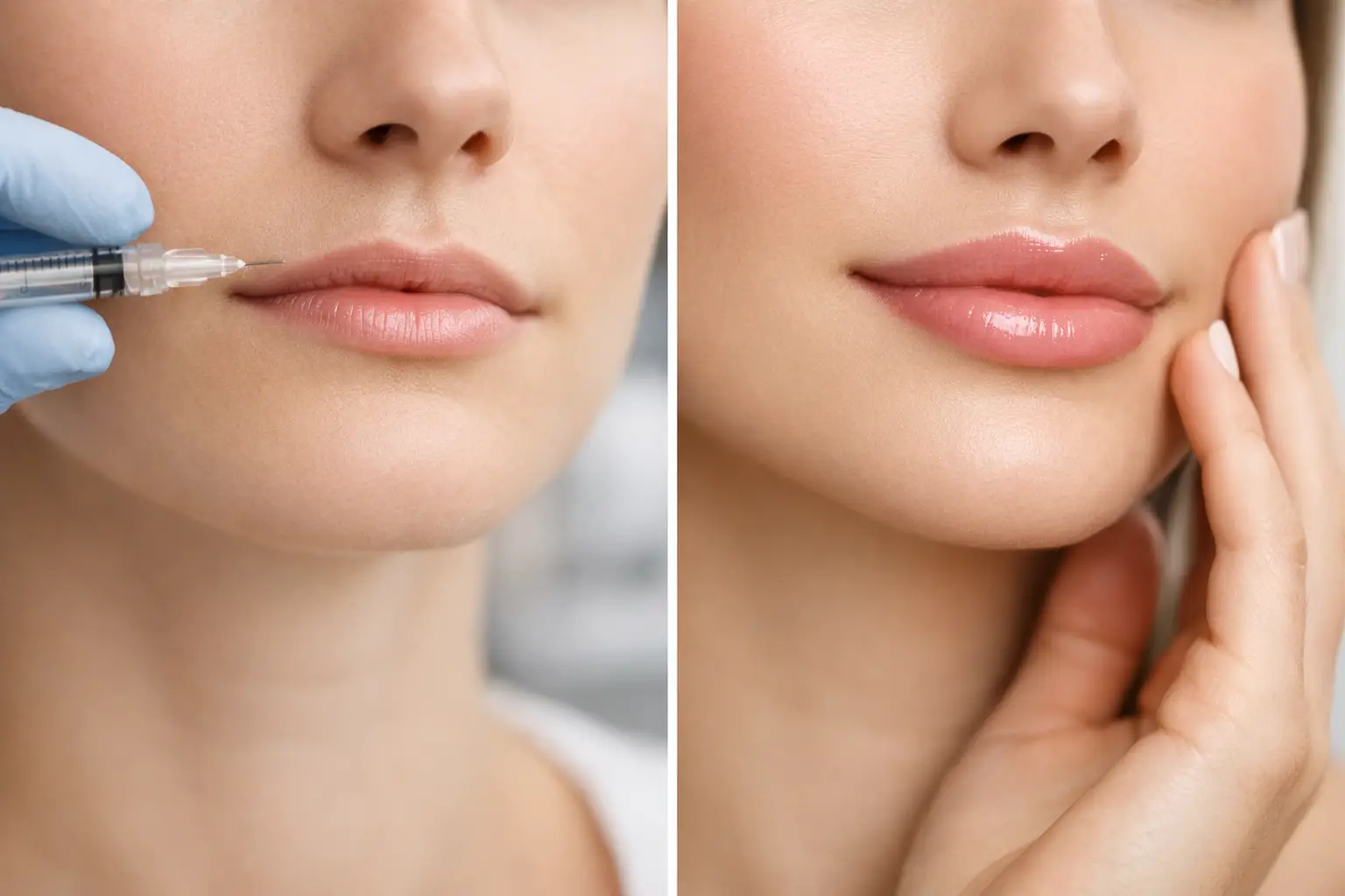 Lip Filler Before After Results That Look Natural