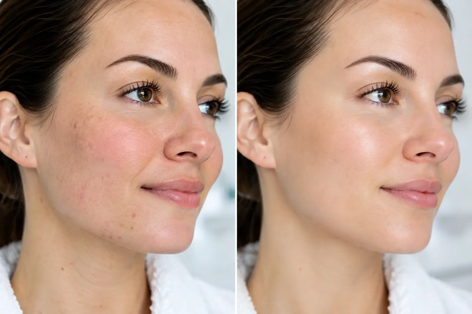 DiamondGlow Results Example: Real Skin Changes