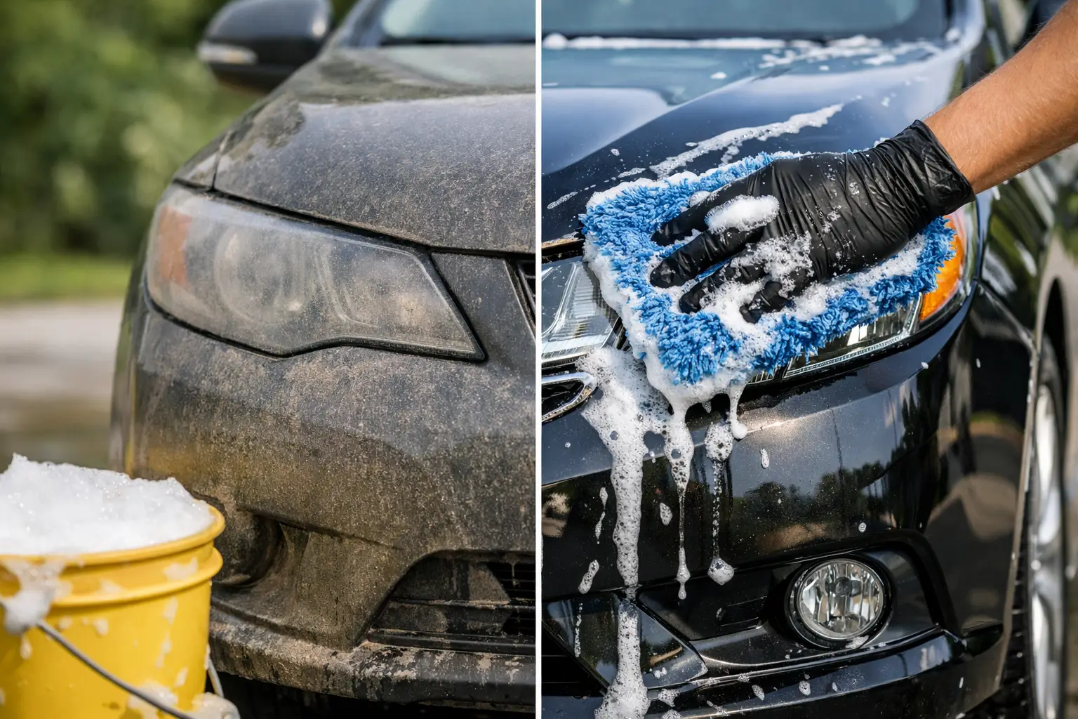 Guide to Cleaning Road Film From Your Car