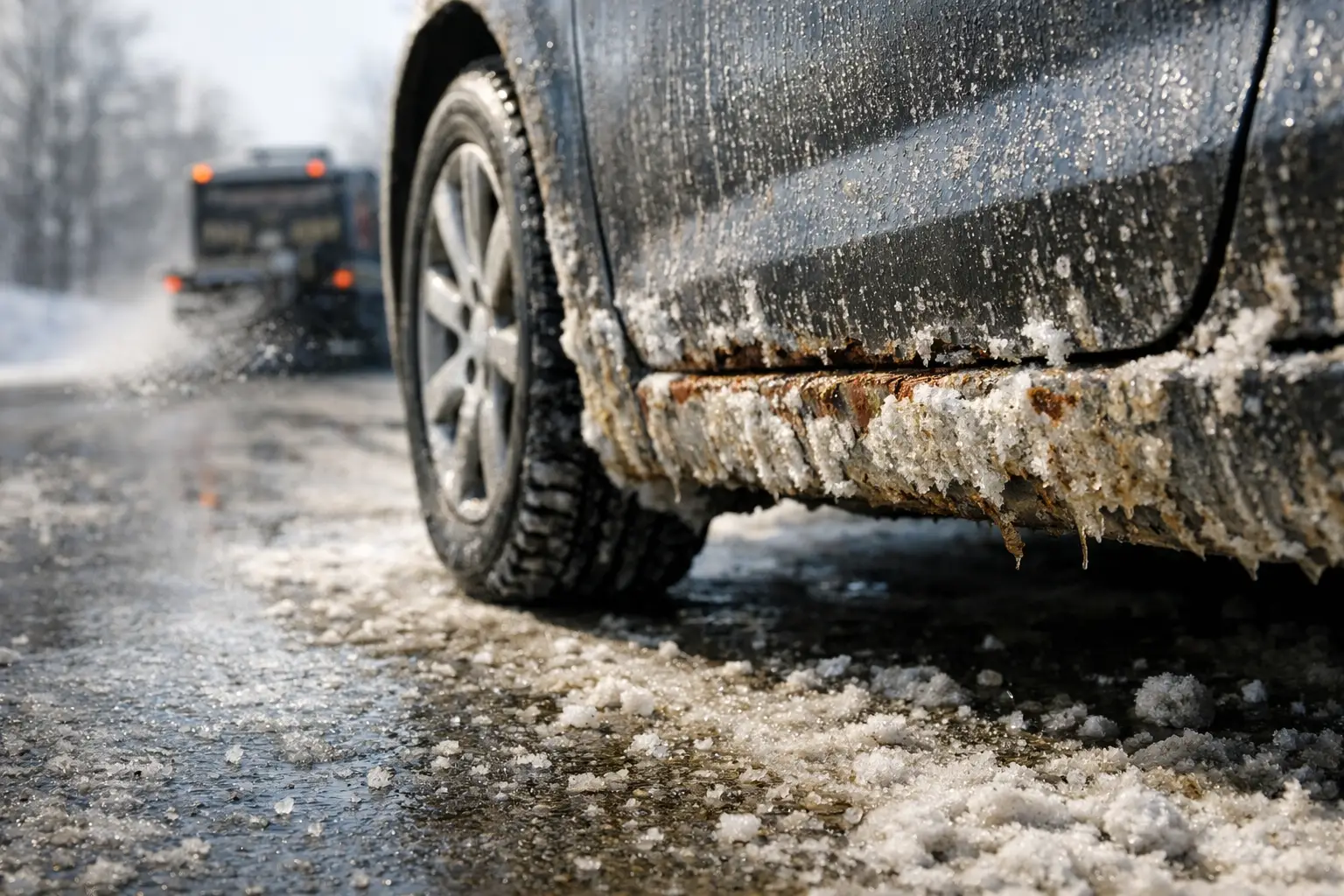 Road Salt: What It Does to Your Car in Winter