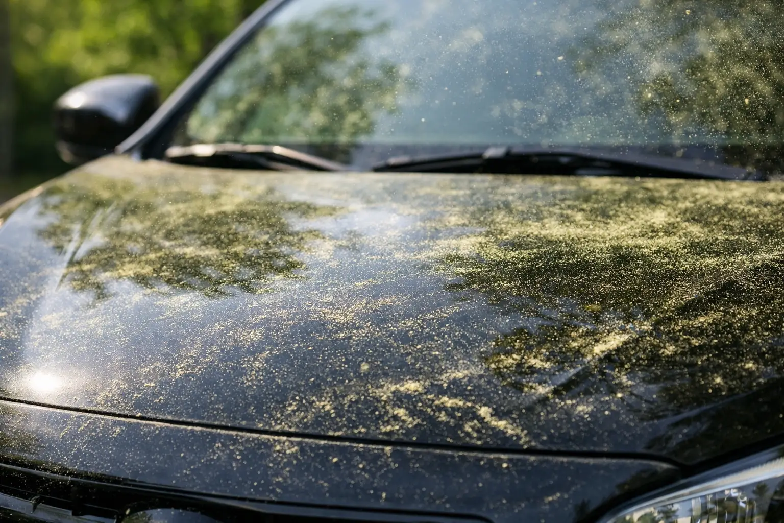 Can Pollen Paint Damage Your Car's Finish?