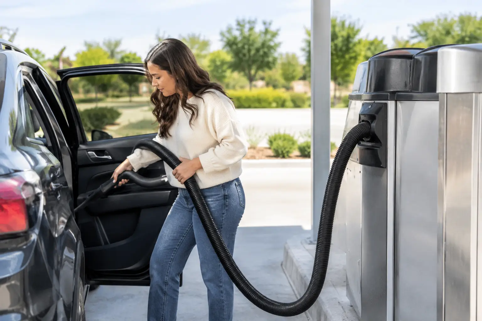 How to Use Self Service Vacuum Stations