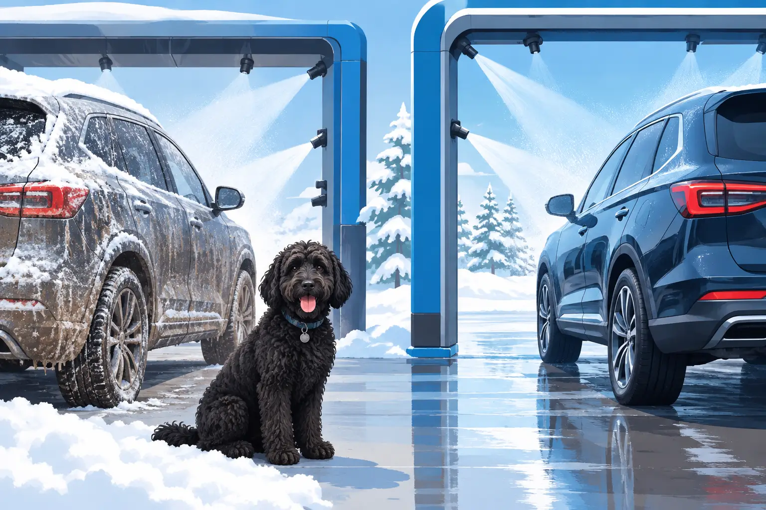 When to Wash Car After a Snowstorm Safely