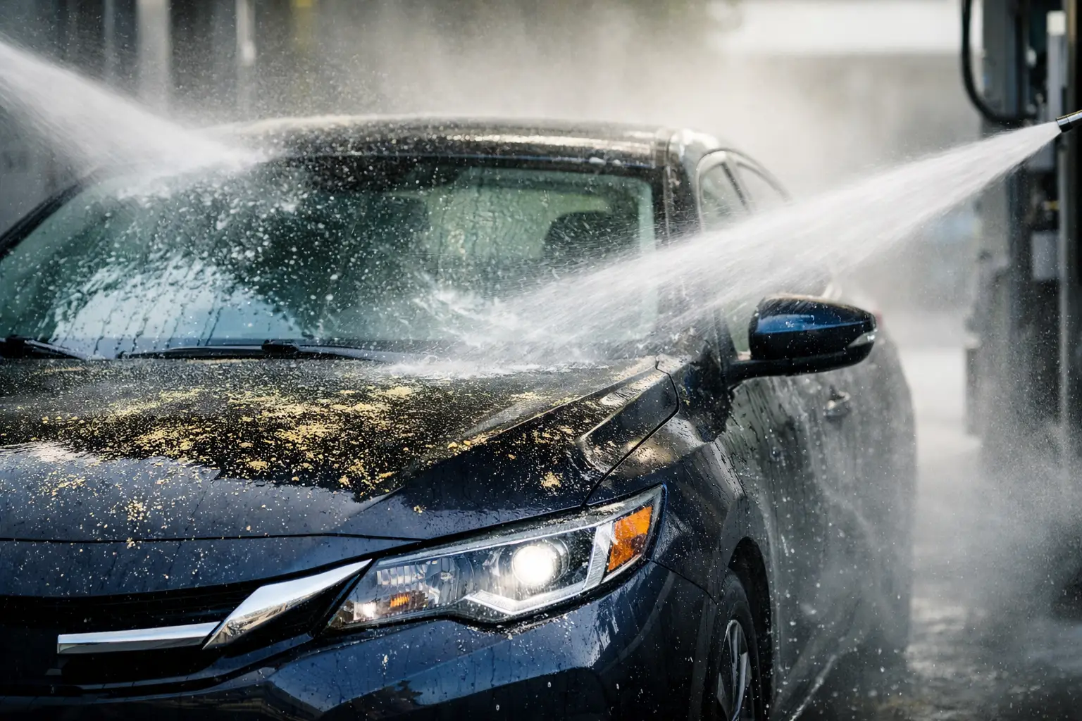 Best Car Wash for Pollen Is a Touchless Wash