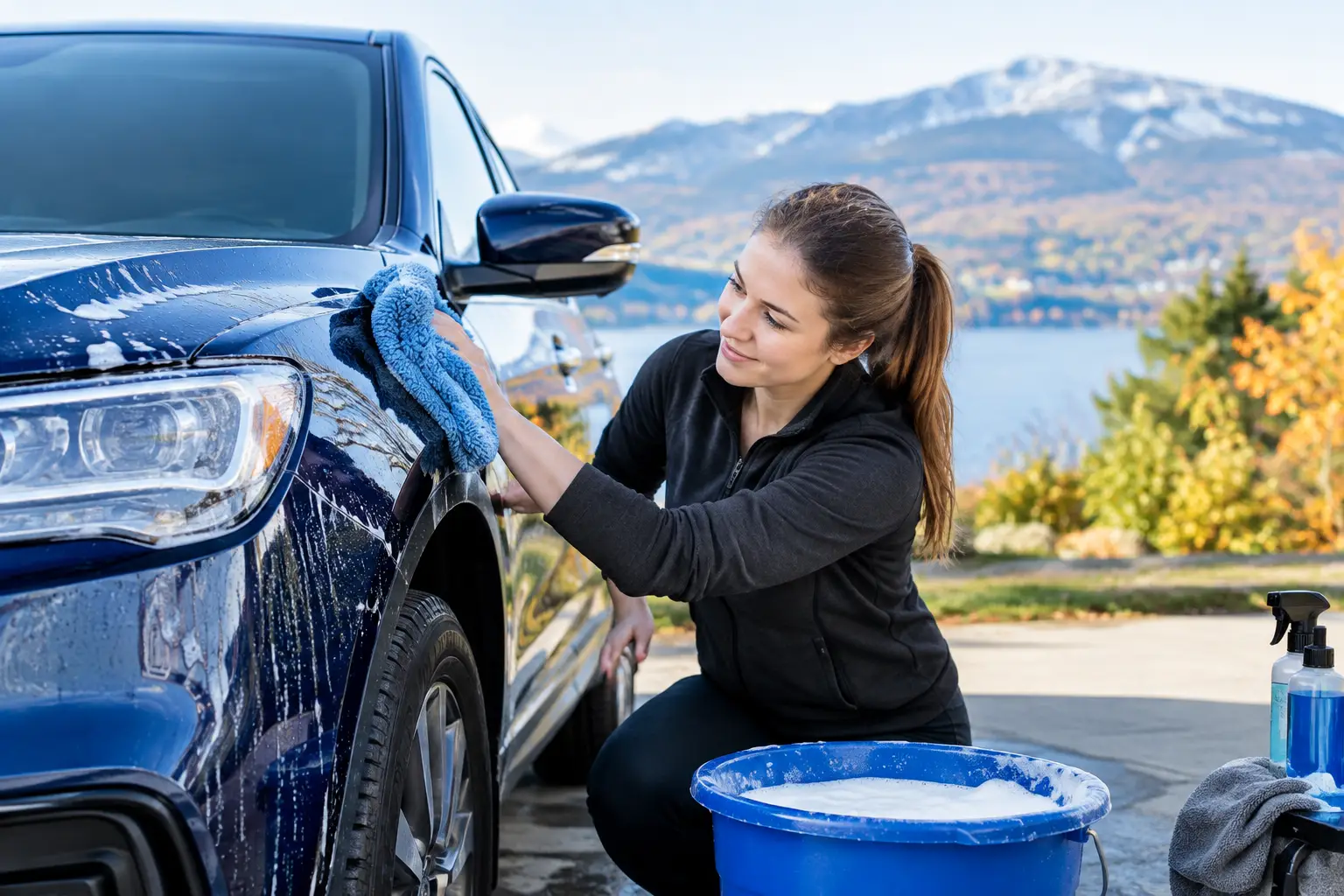 Best Car Cleaning Routine for New Hampshire Drivers