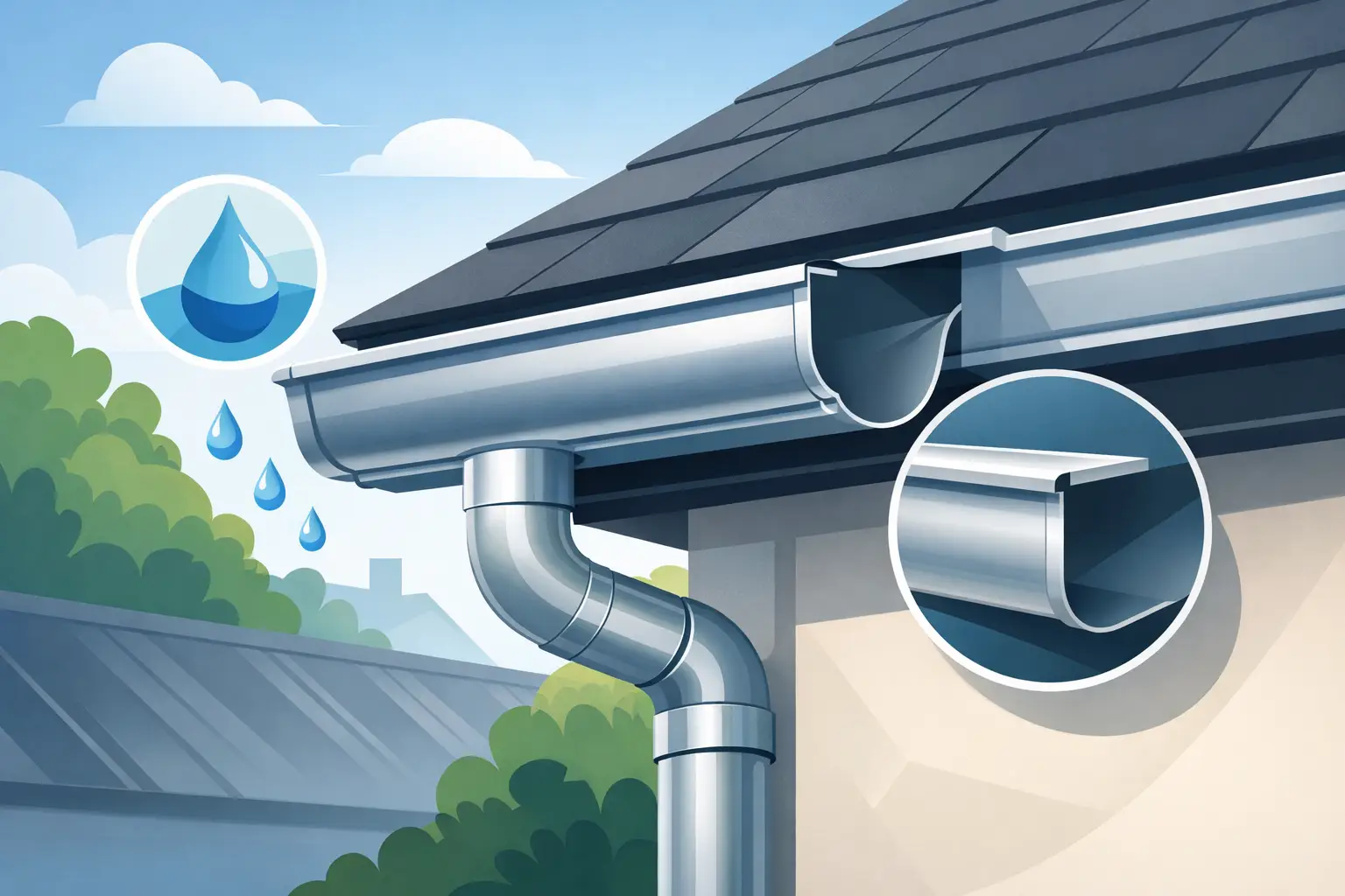 What Are Seamless Aluminum Gutters?