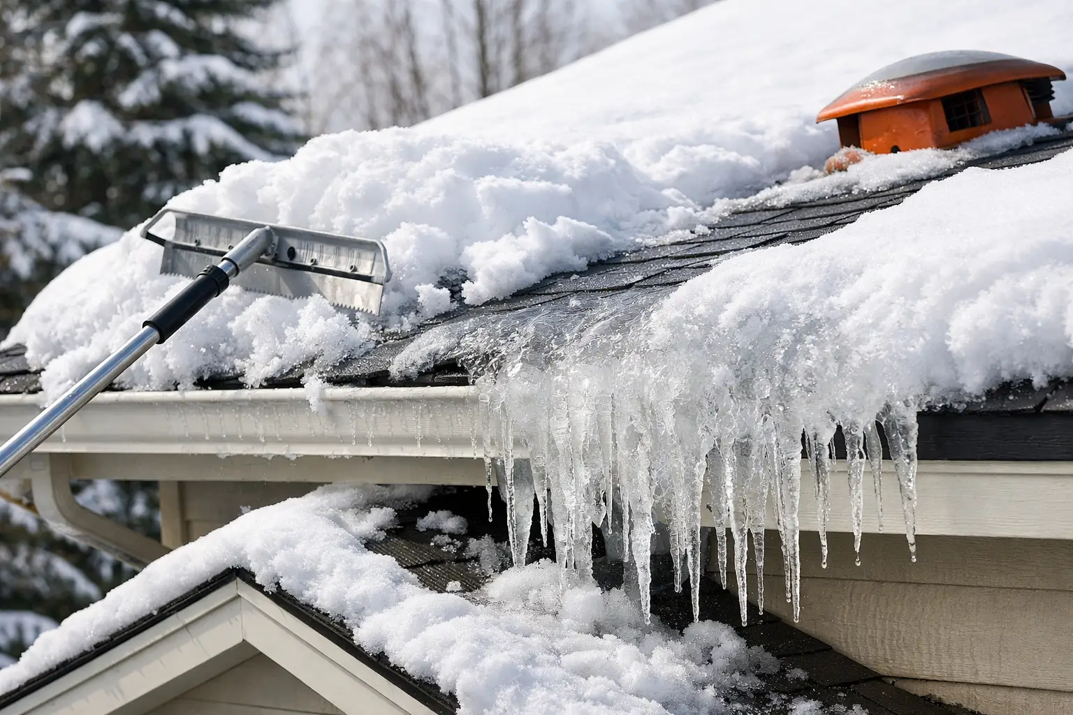 Ice Dam Roof Damage Prevention for Michigan Homes