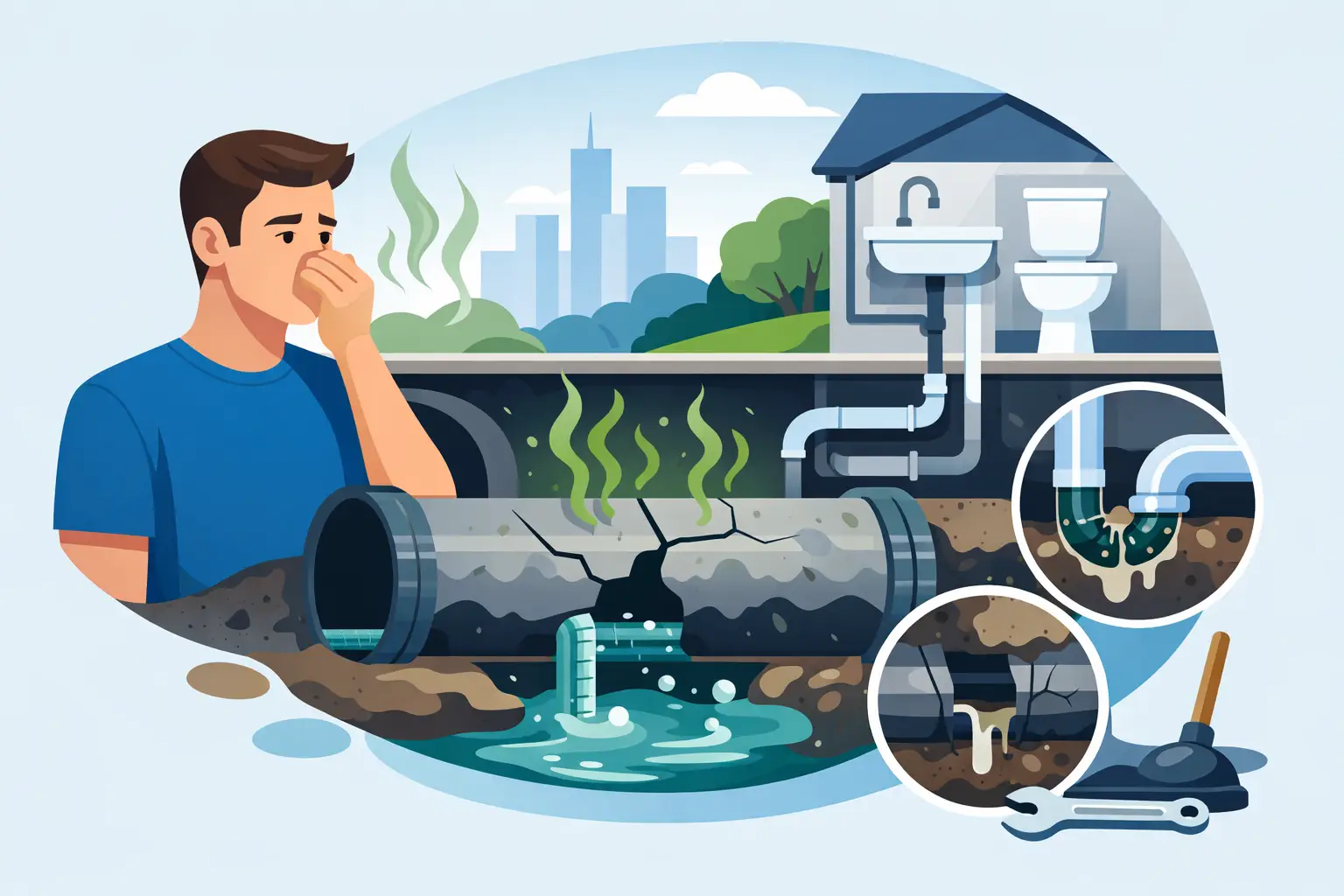 Why Does My Sewer Smell? Causes and Next Steps