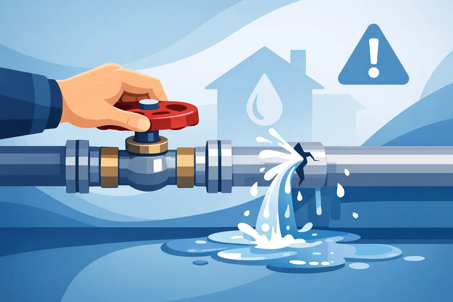 How to Shut Water Main Quickly During a Leak