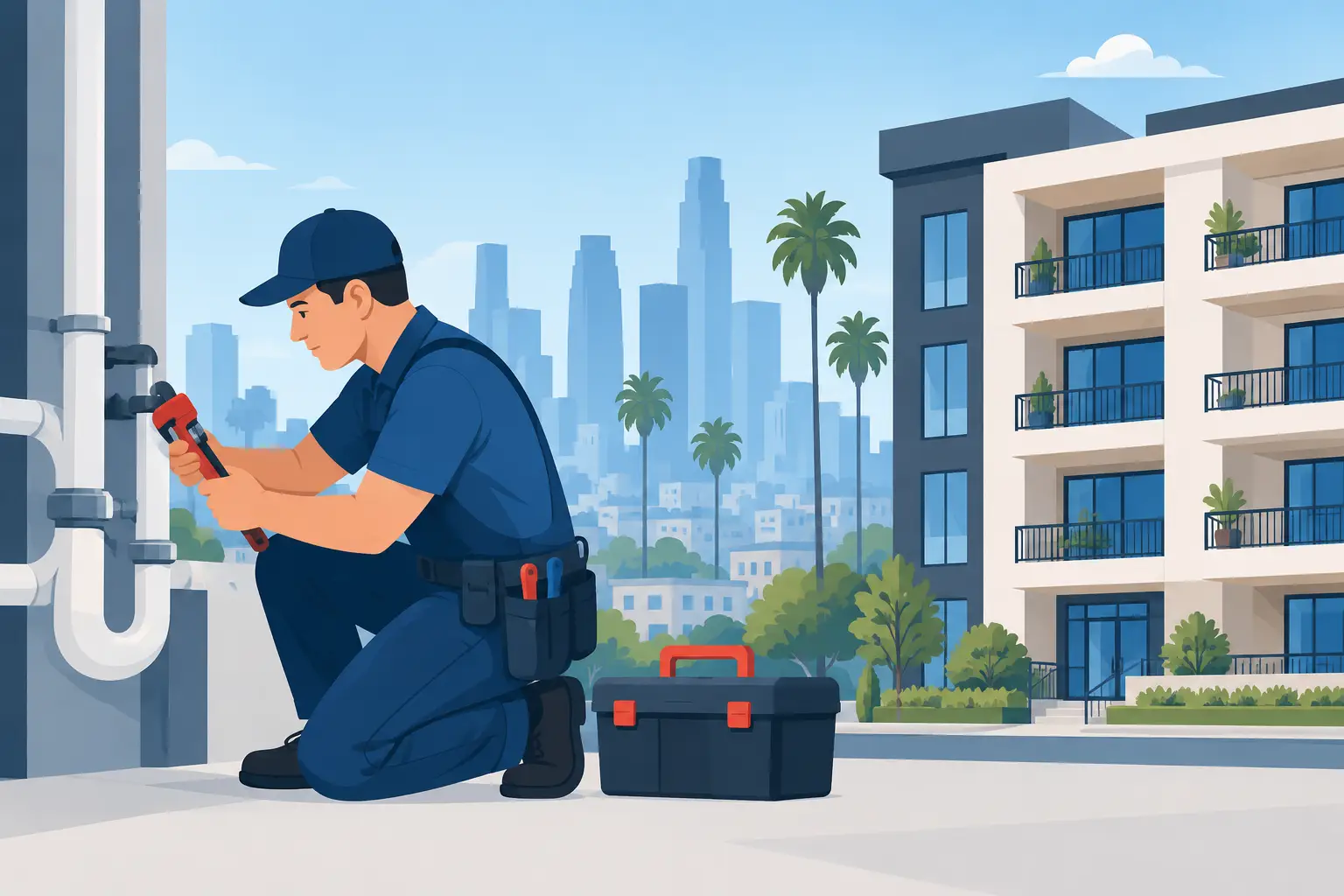 Best Plumbers for Apartment Buildings in LA