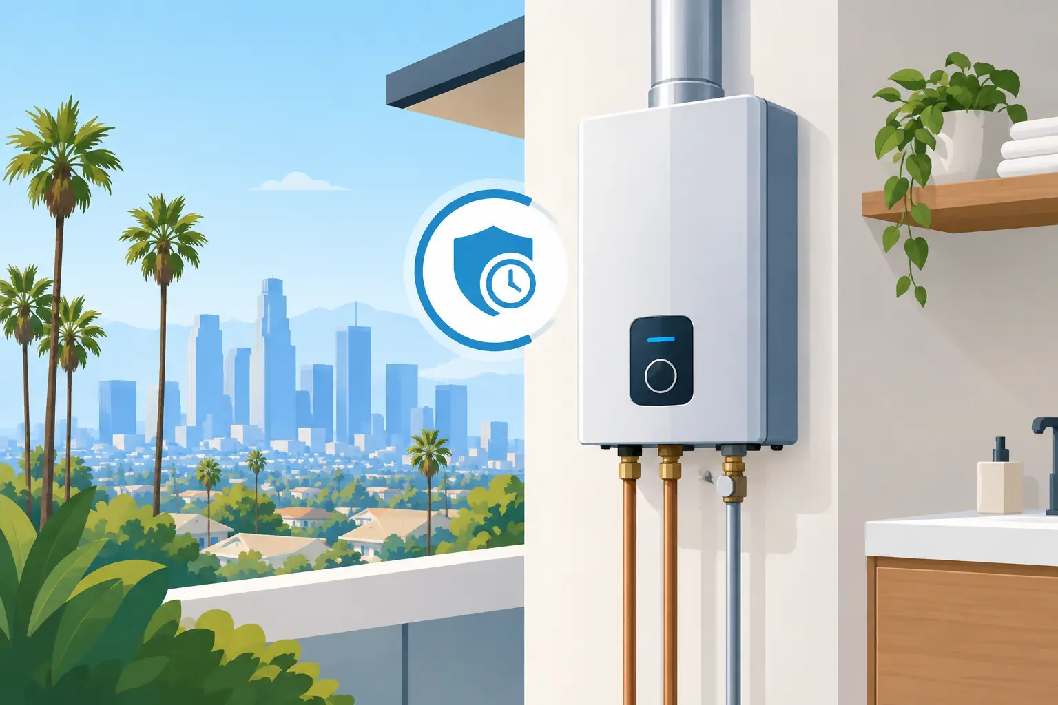 Tankless Heater Lifespan in Los Angeles Homes