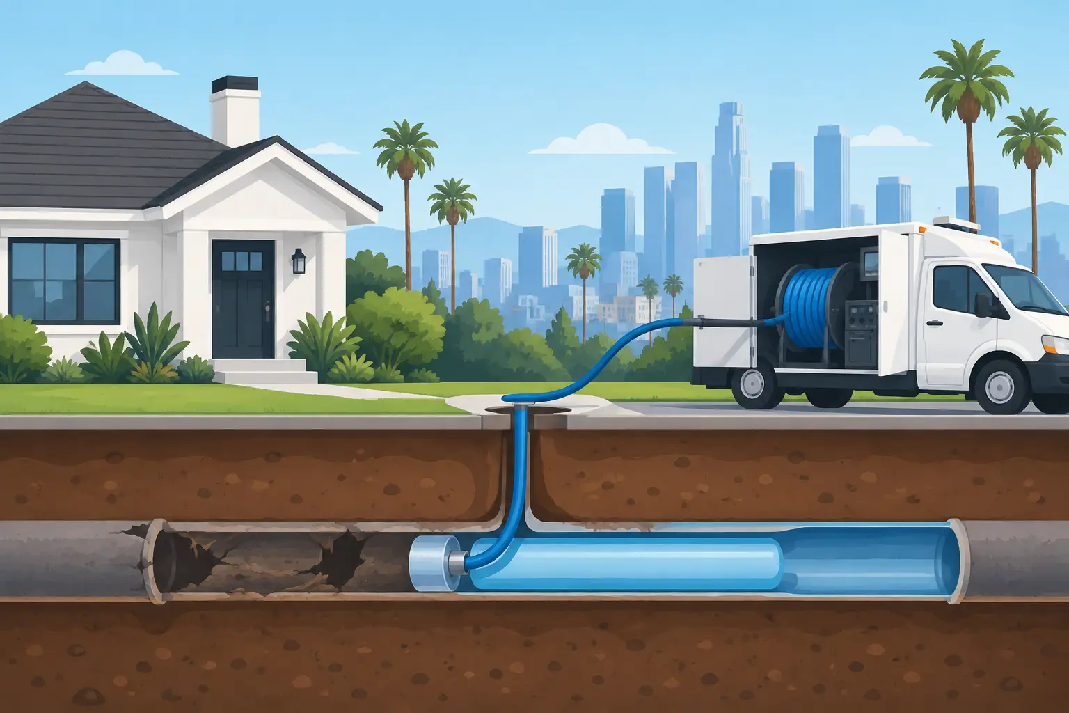 Is Trenchless Sewer Worth It for LA Homes?