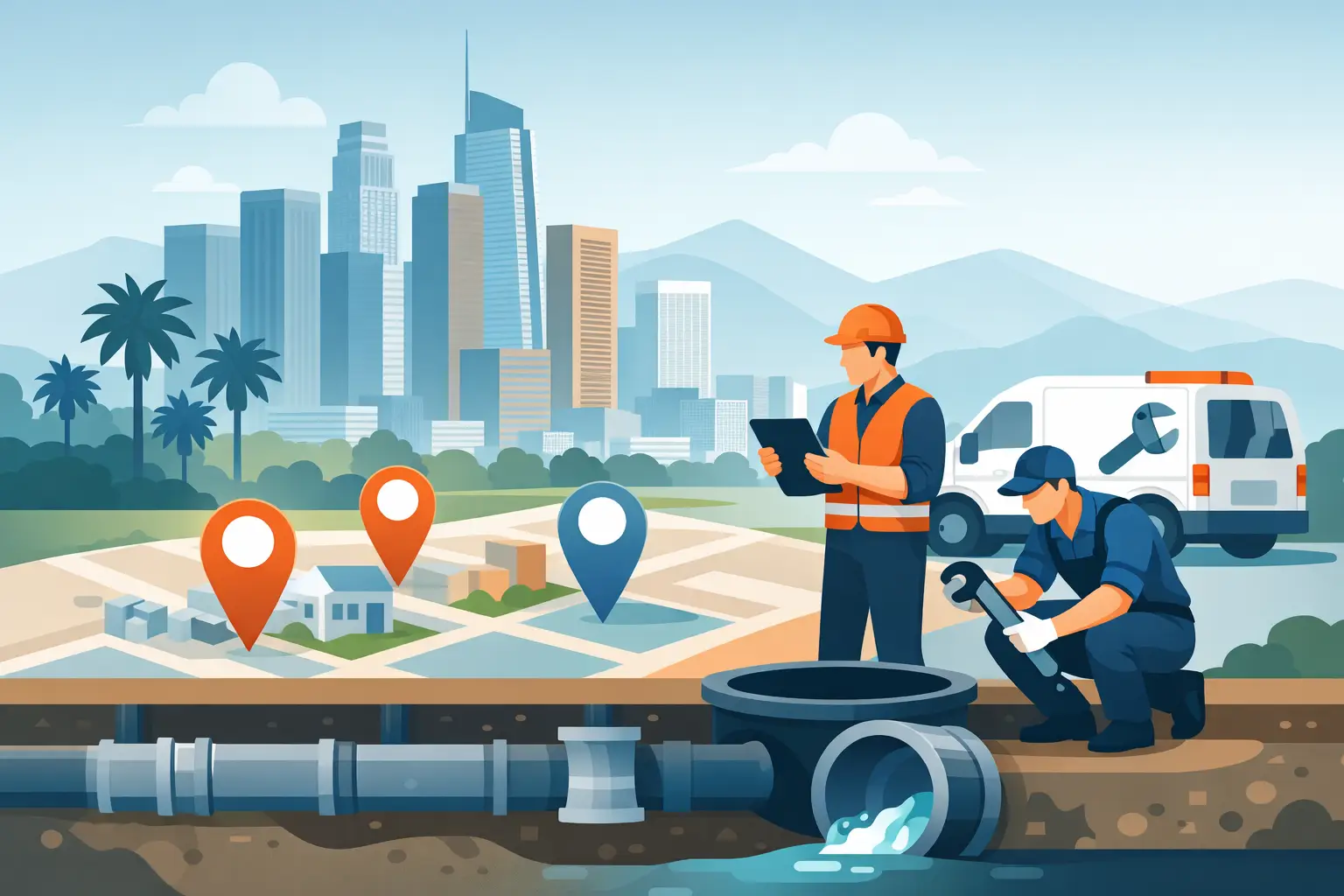 Licensed Sewer Contractor Listings in Los Angeles