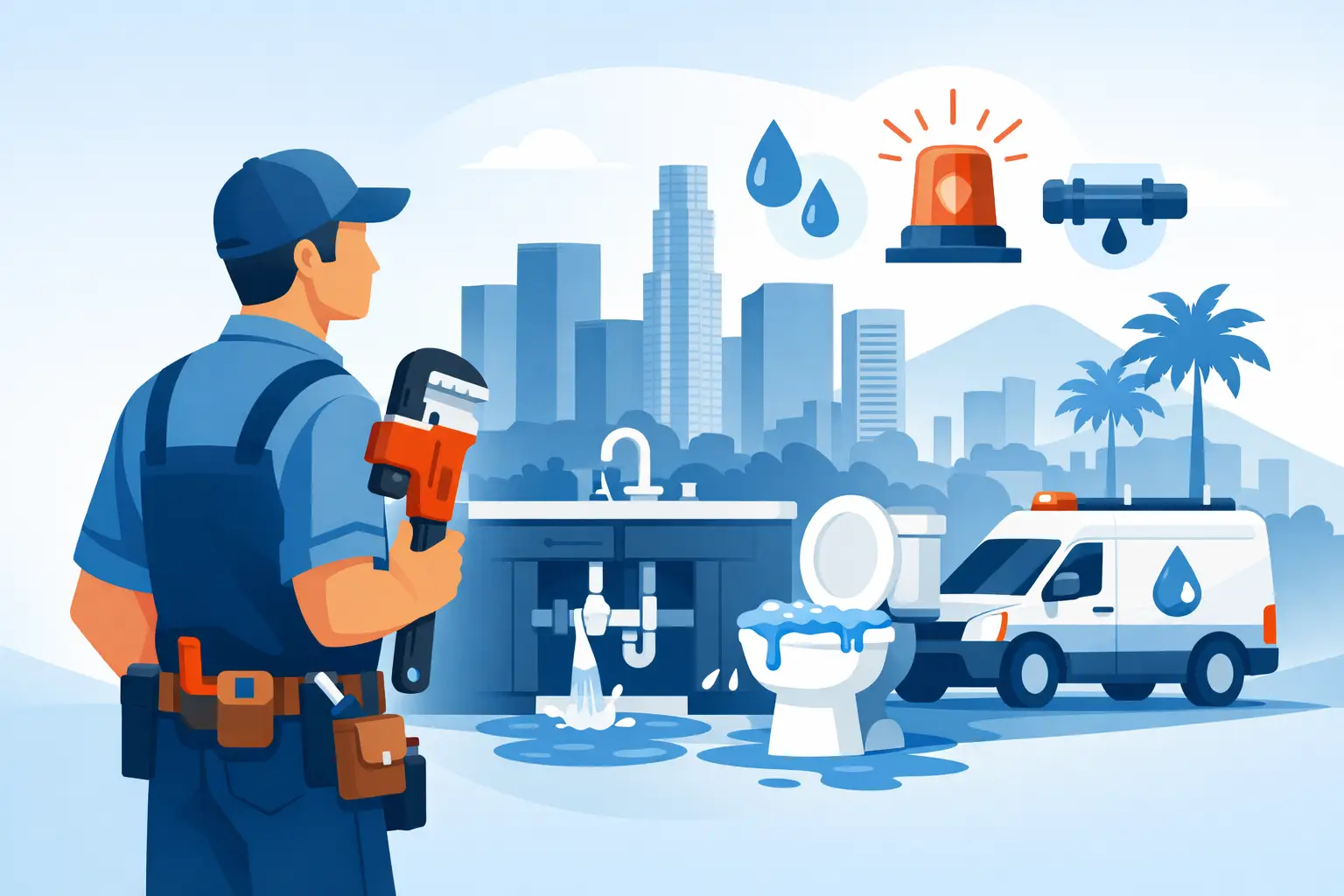 What Should Emergency Plumbing Include in LA?