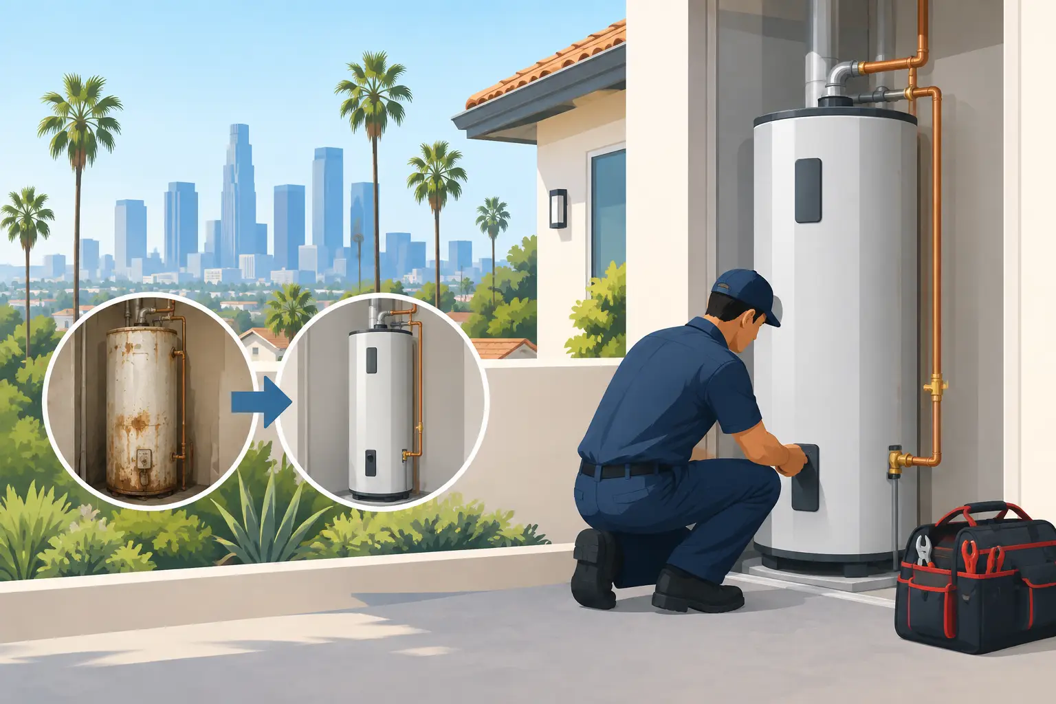 A Water Heater Replacement Case Study in LA