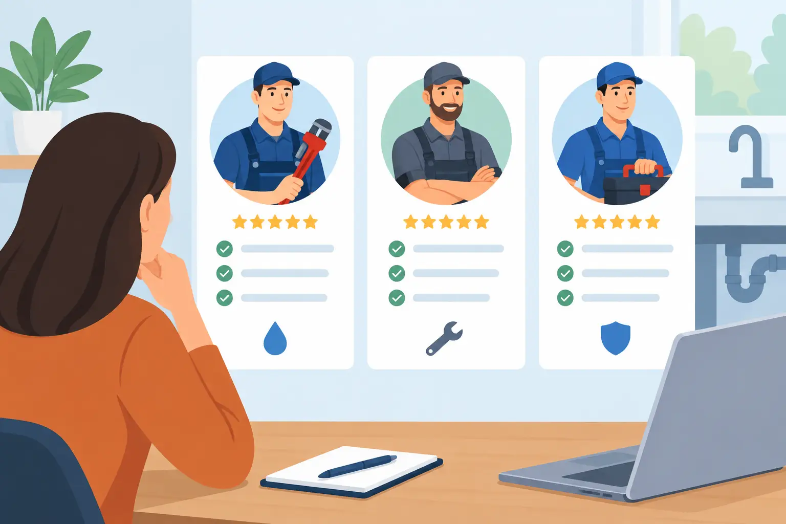 How to Compare Plumbers Before You Hire