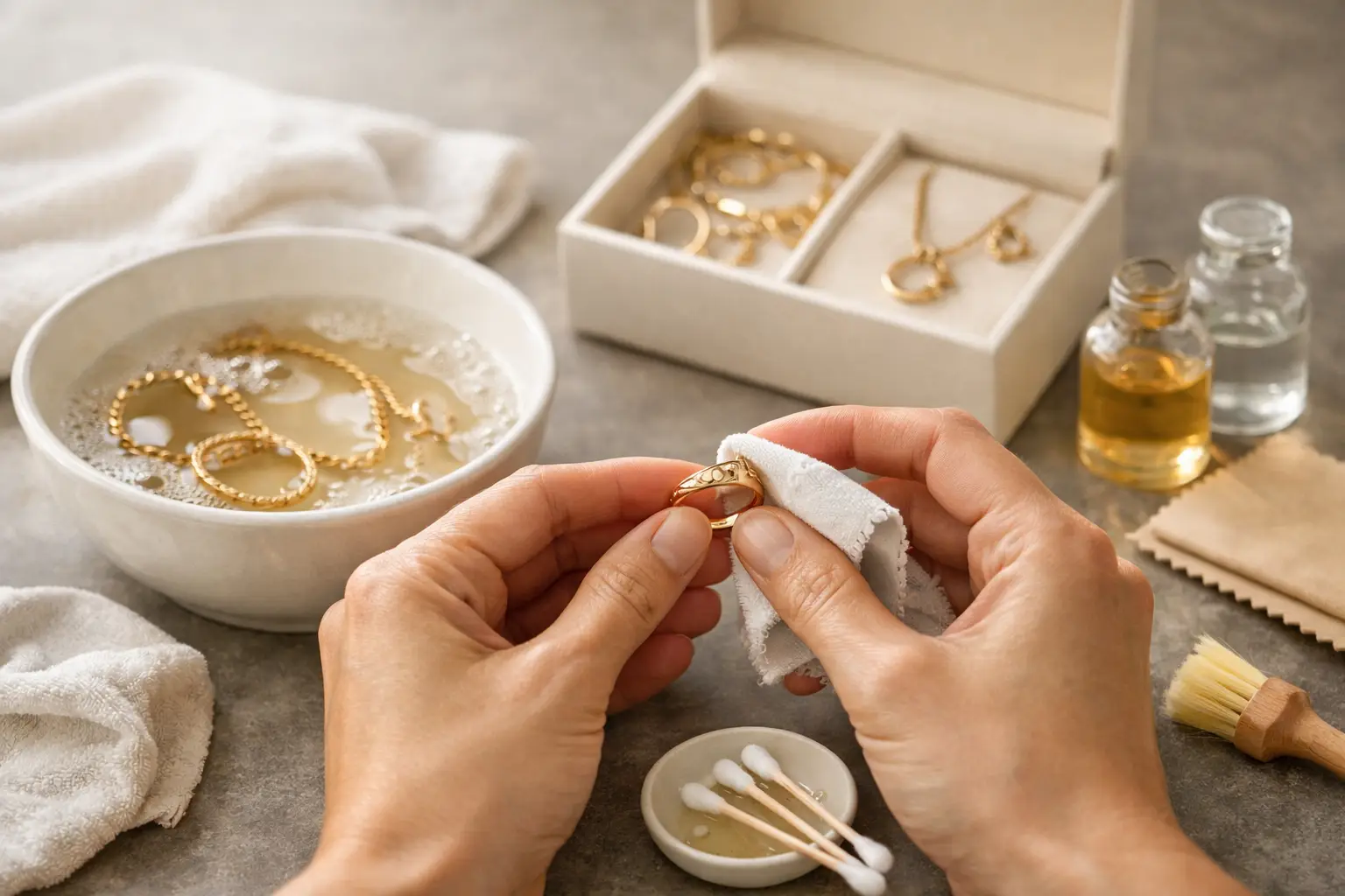 How to Restore Gold Plated Jewellery