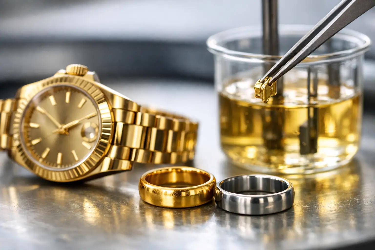 Can You Gold Plate Stainless Steel?