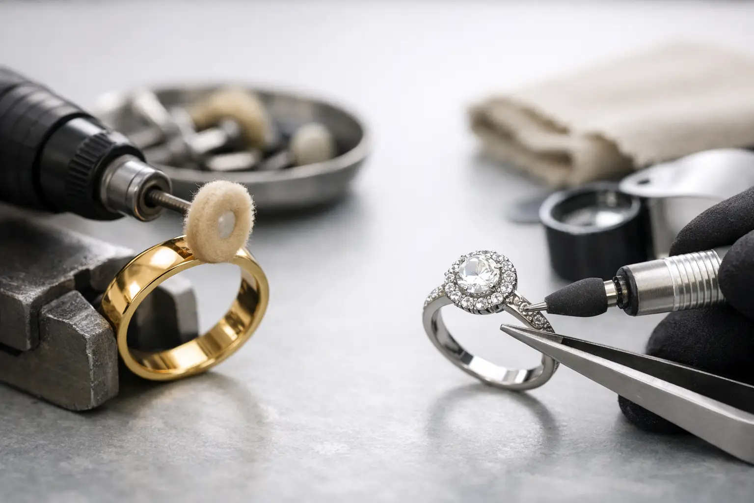 A Guide to Jewellery Surface Refinishing
