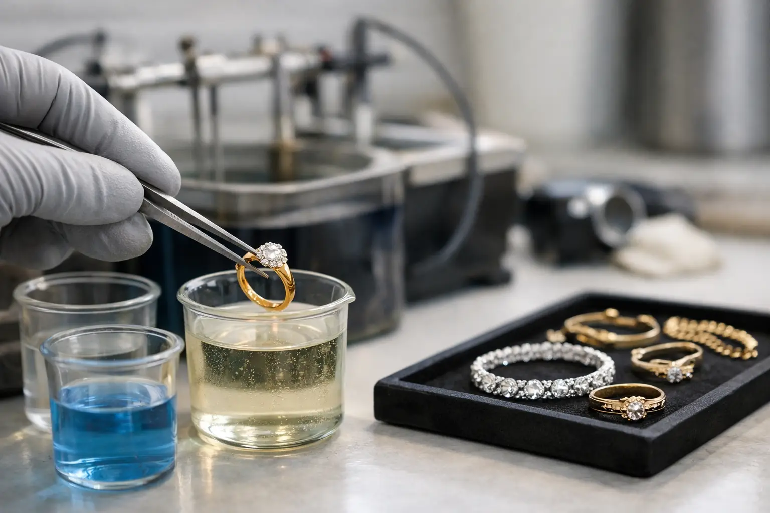 Jewellery Replating Service for Jewellers