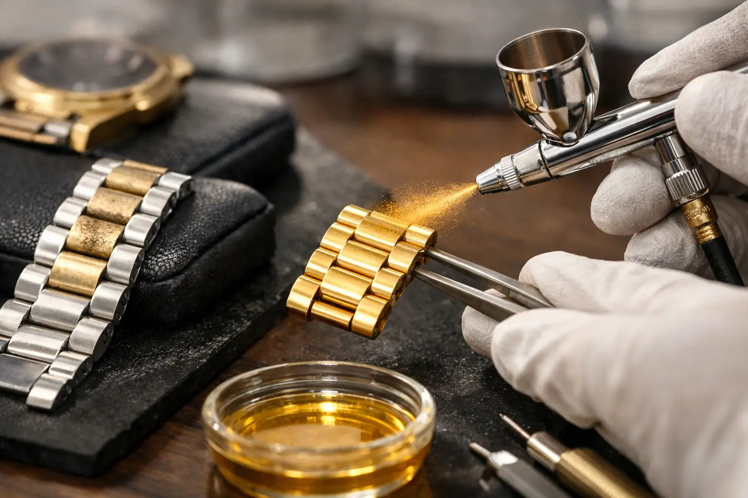 Watch Bracelet Gold Replating Explained