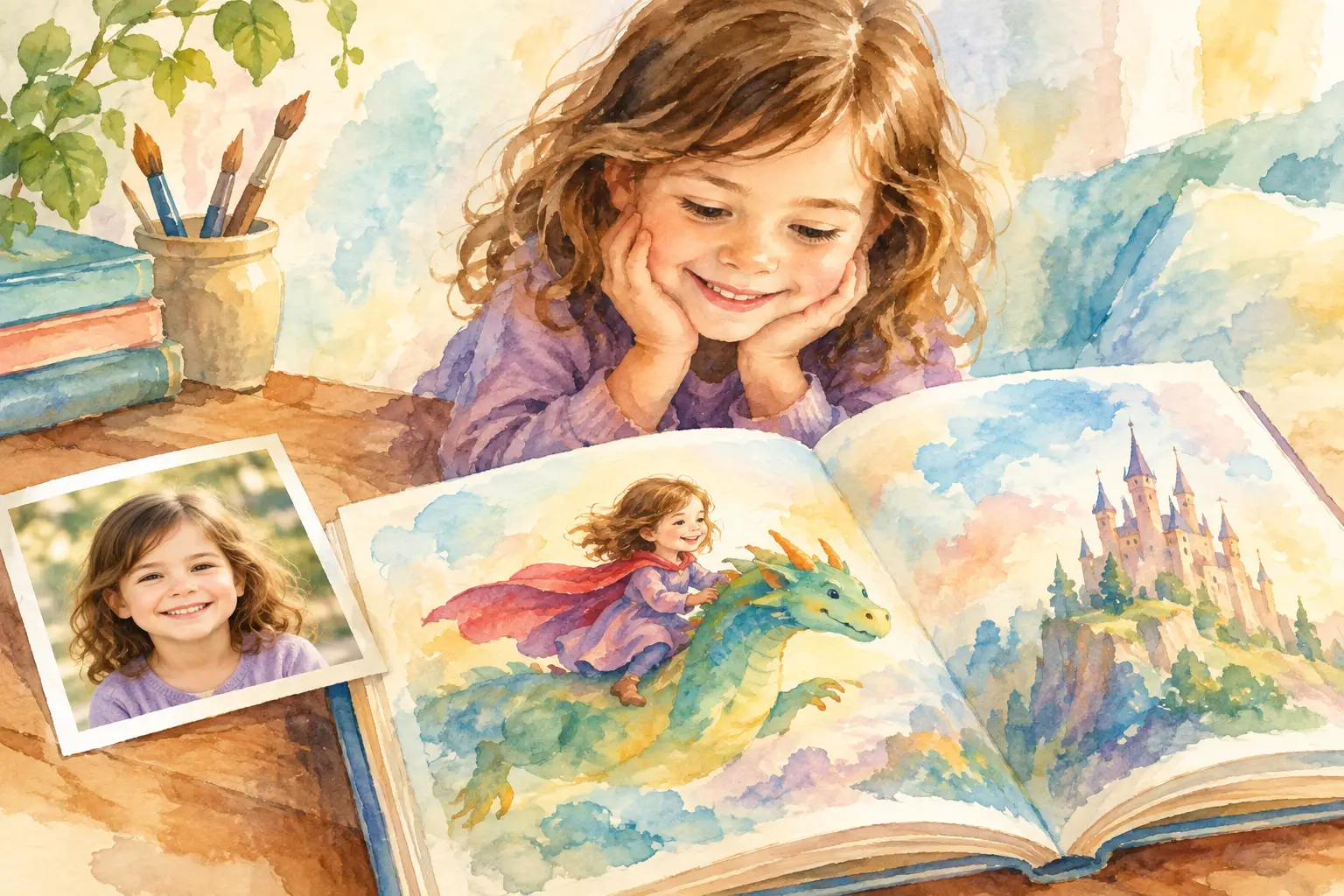 Turn a Child Photo Into a Book They'll Love