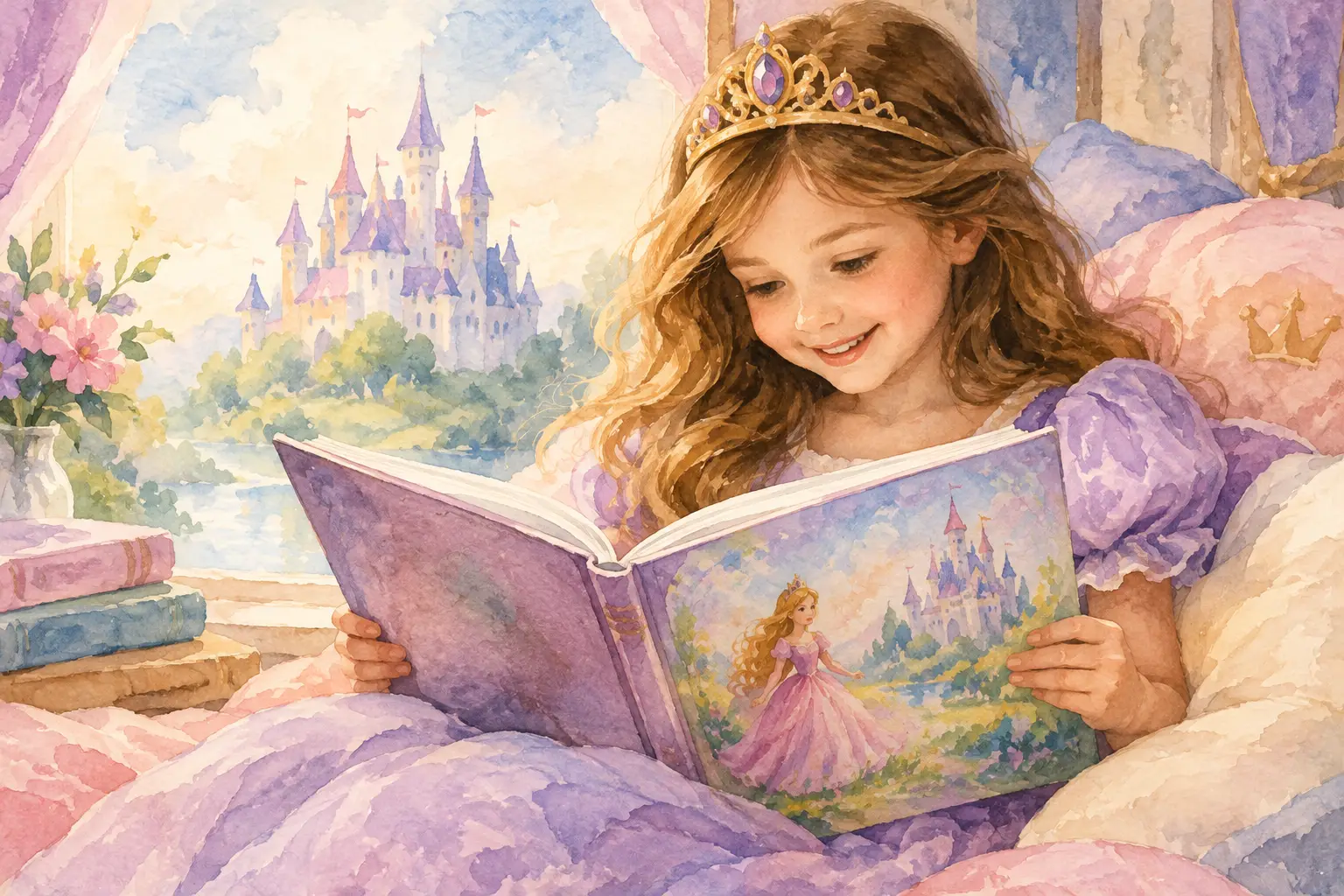 How a Personalized Princess Book Builds Reading Joy