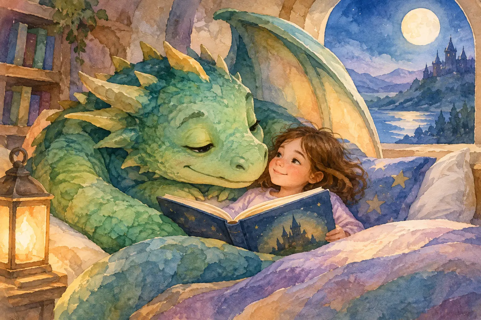 A Dragon Bedtime Story for Kids, Made Personal