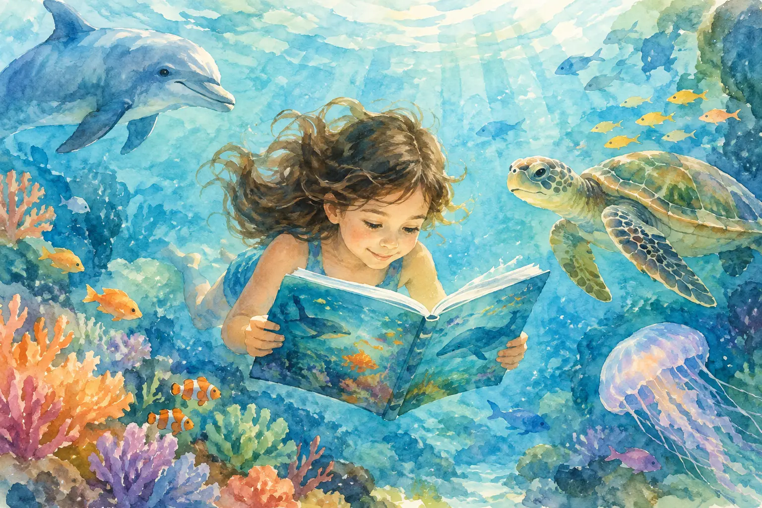 How an Underwater Adventure Book for Kids Builds Wonder