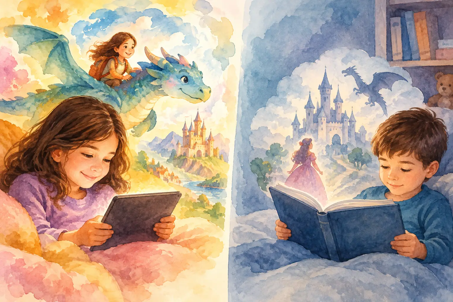 Custom eBooks Versus Generic Stories for Kids