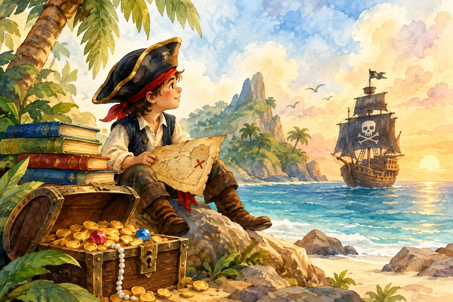 10 Pirate Adventure Books for Kids Who Love Treasure